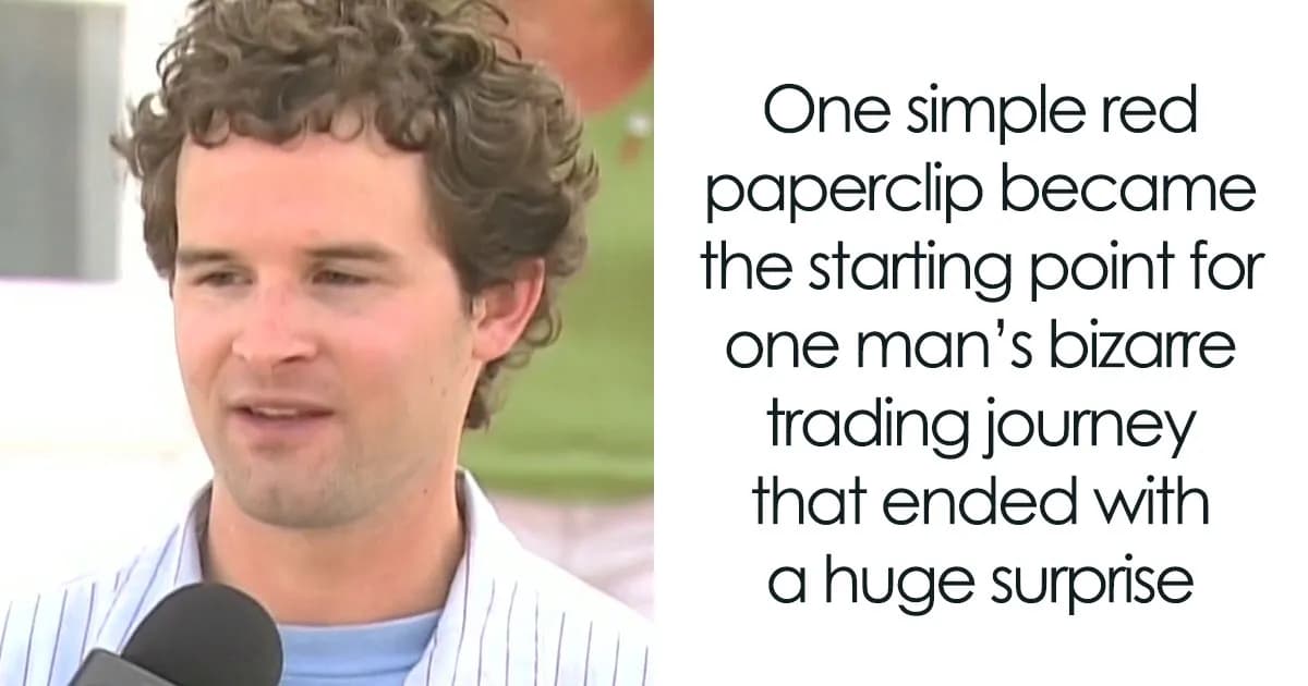 Man Trades A Red Paperclip For Something Better 14 Times, Eventually Lands A Two-Story House