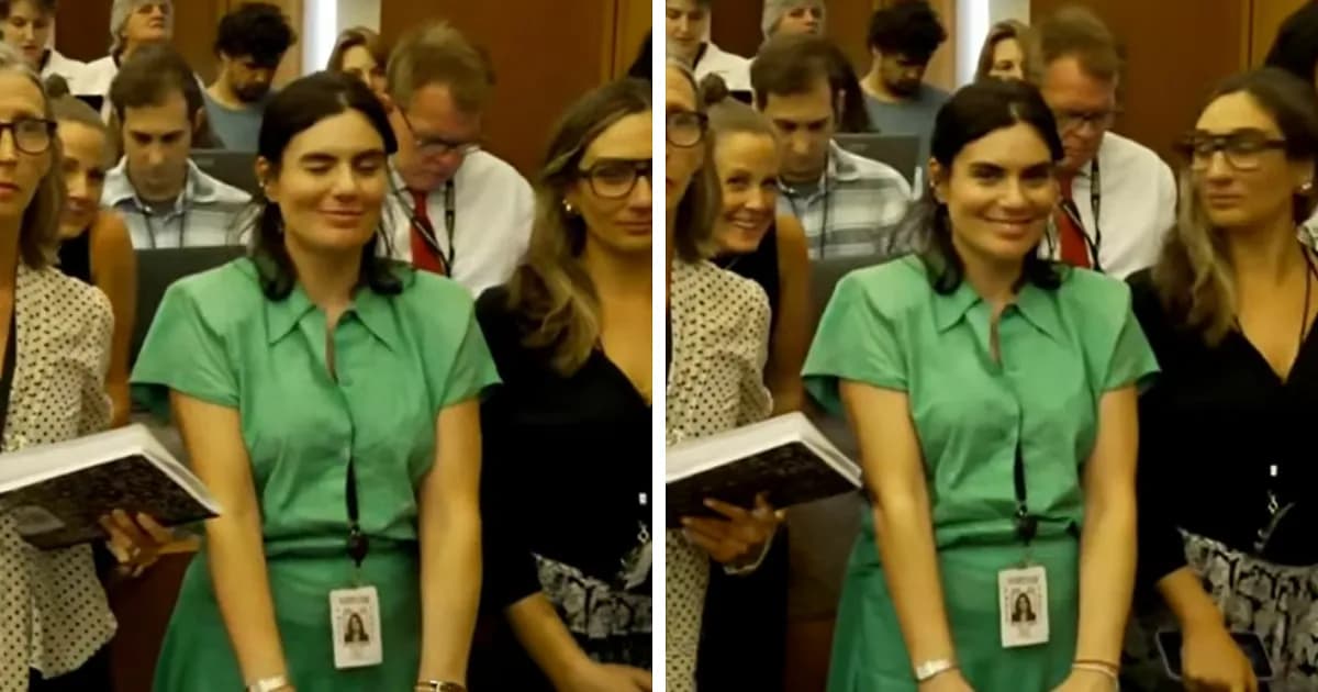 “Green Dress Lady” From Lindsay Clancy Trial Identified After Viral Video Sparks Backlash