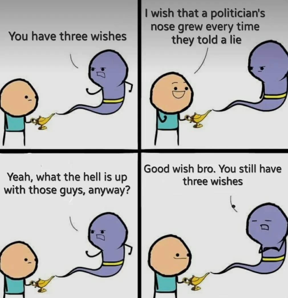 If I had a genie, this would be my first wish.