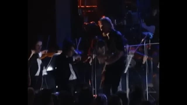 Metallica performing "One," with the San Francisco Symphony Orchestra on April 21st, 1999.