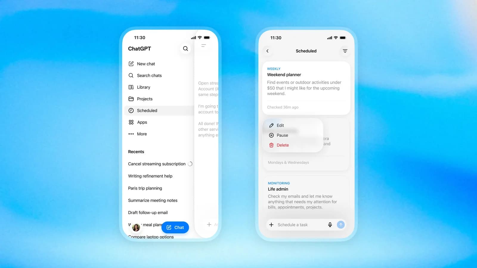 Free accounts can now access ChatGPT