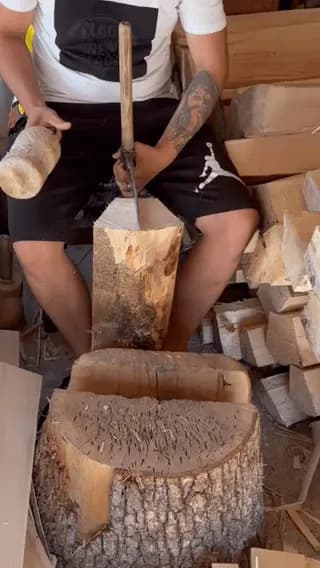 Hand Cutting Shingles