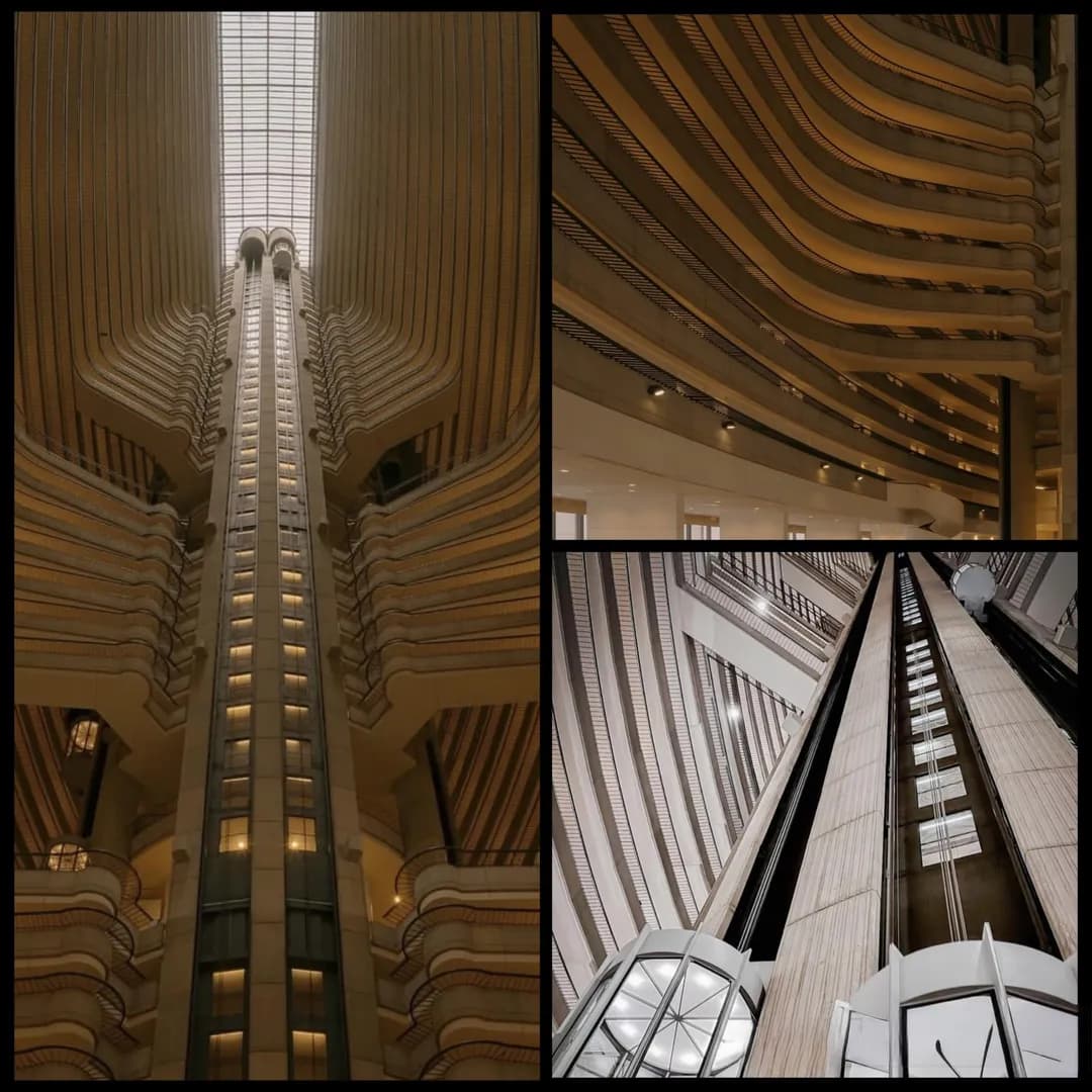 Interior of Atlanta’s Marriott Marquis