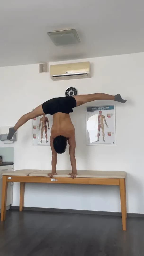 Insane flexibility