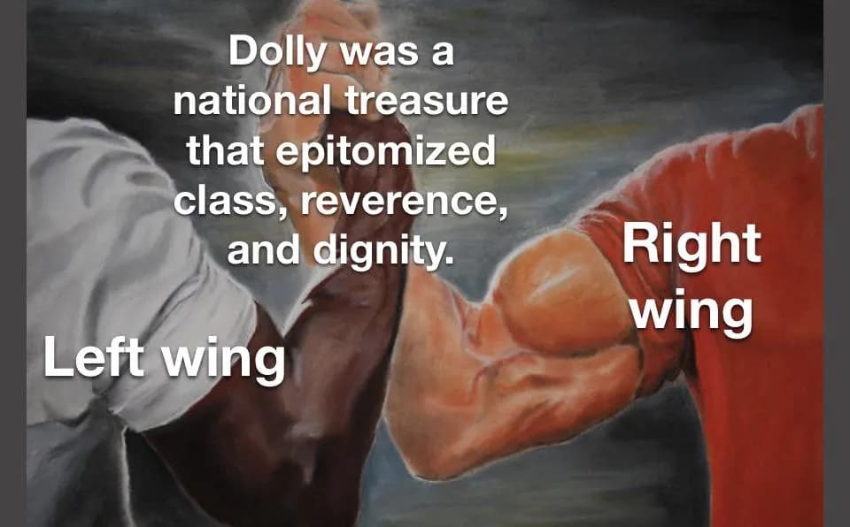 Finally, something we can agree on…