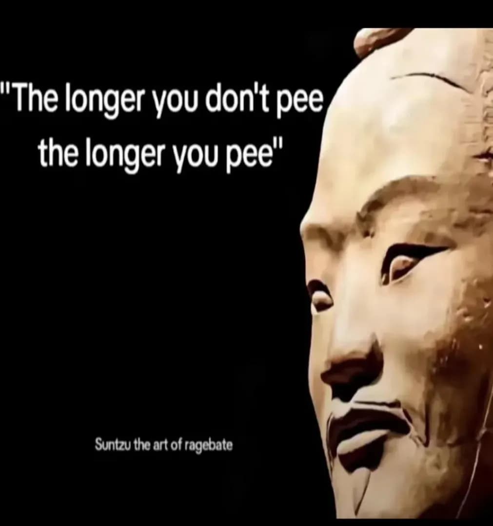 The longer u pee!