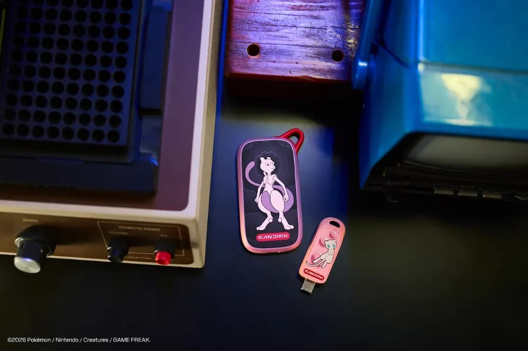 SanDisk Pokémon SSD and Flash Drive: Mew and Mewtwo Editions, Price, and Specs