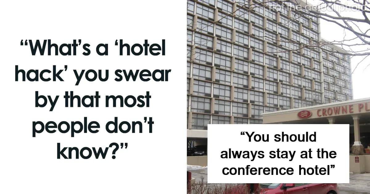 Free Bottled Water In The Gym: 49 Hotel Hacks People Swear By