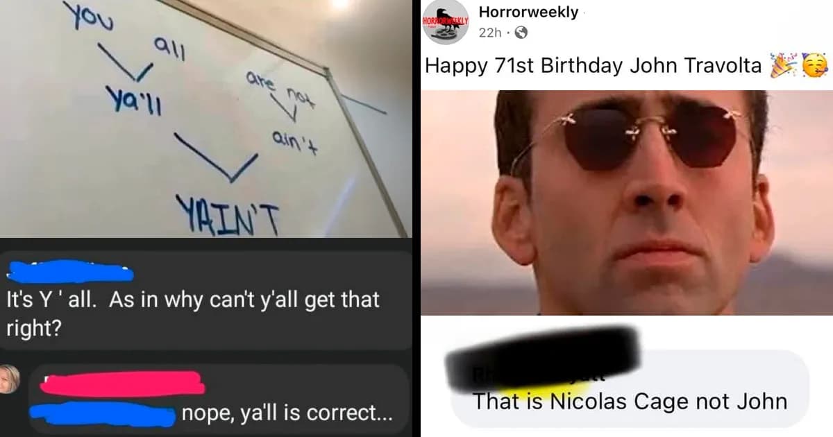 30 Internet Know-It-Alls Who Embarrassed Themselves By Correcting Others