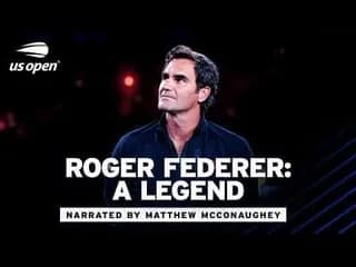 The Legend: Roger Federer (narrated by Matthew McConaughey)