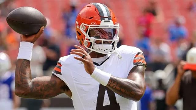 Sources: Browns tab Deshaun Watson, not Shedeur Sanders, as QB1
