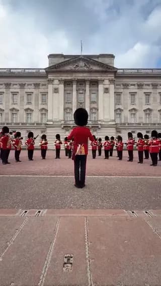 Kings Horse Guards Honour Dolly Parton at Buckingham Palace