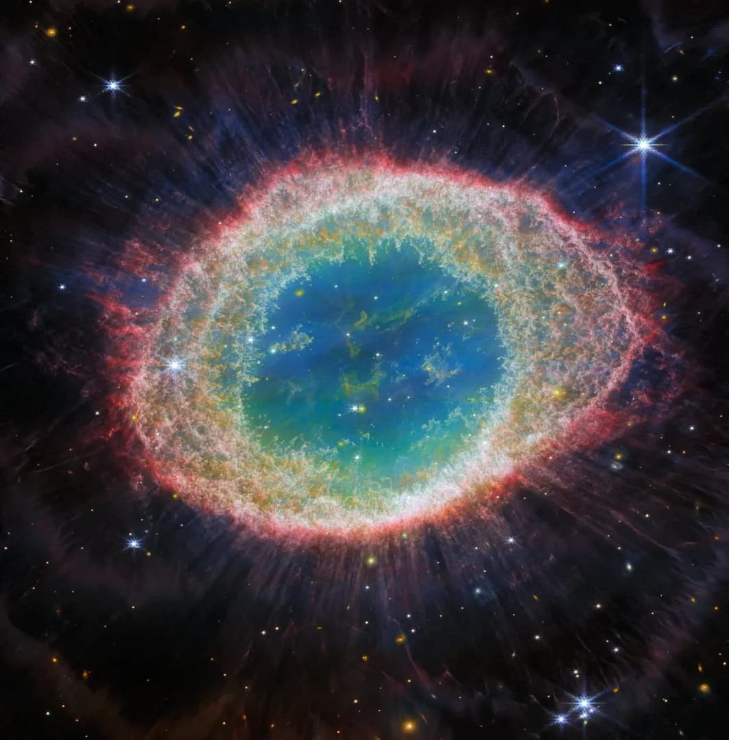 NASA’s James Webb Telescope Captures the Fiery Remains of a Dying Star.