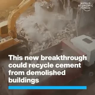Worldâs First Zero-Emission Cement Recycling Process