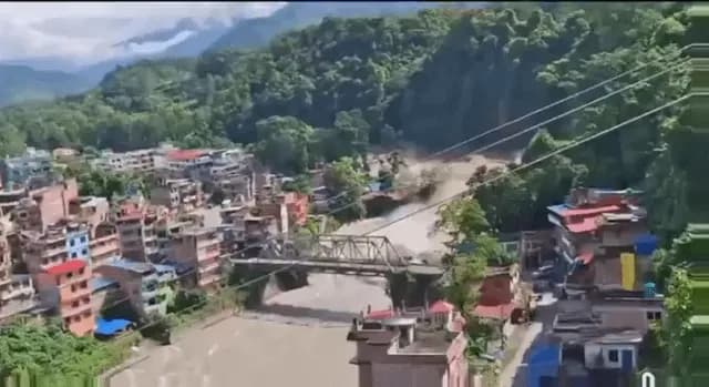 Flash flood in Nepal on Aug 26, 2026
