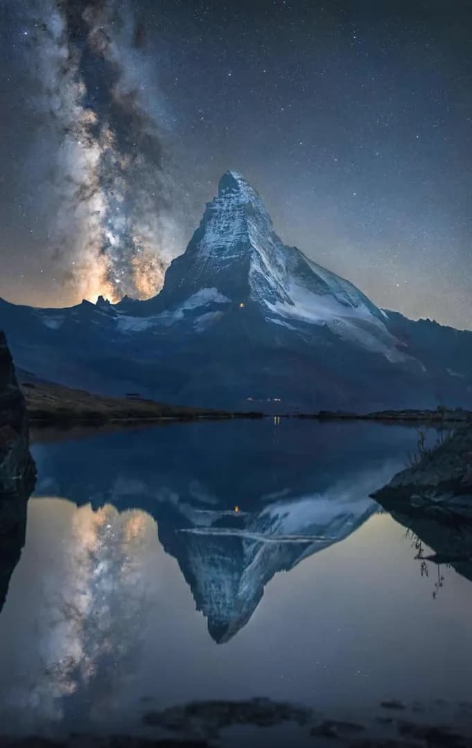 Matterhorn With Stars (Photo: Lukas Trixl)