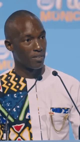 Joseph Nguthiru, a Kenyan entrepreneur is changing the future of packaging by turning an invasive plant into a biodegradable alternative to plastic