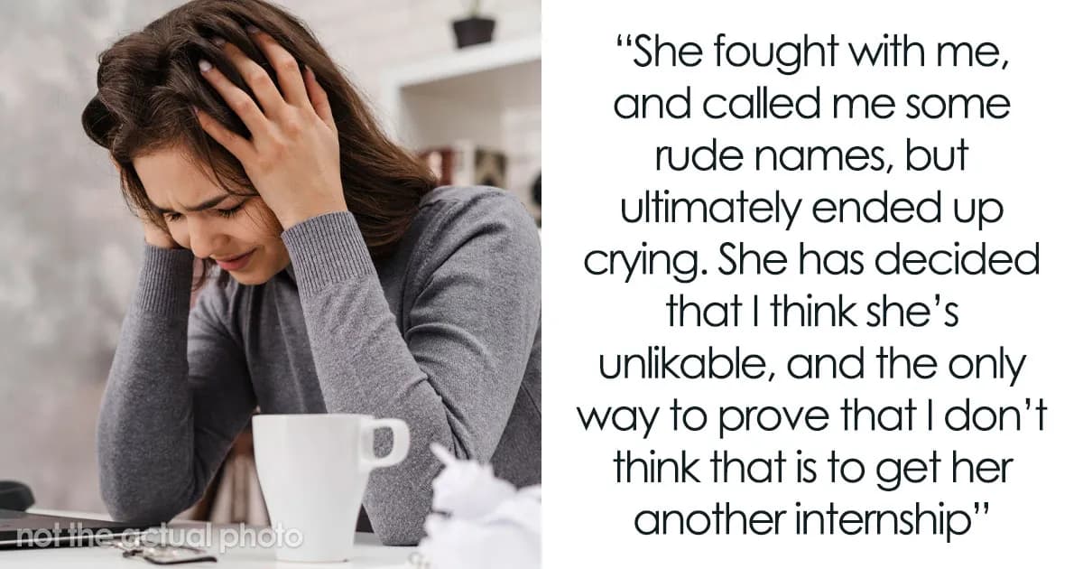 Dad Gets Both Kids Internships, Gets Blamed When One Thrives And The Other Does Not