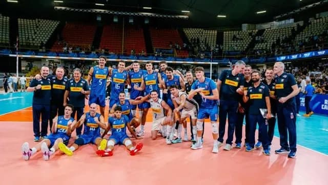 Italy-Germany game makes volleyball history. Longest set ever: 66-64 in an hour and 29 minutes of play