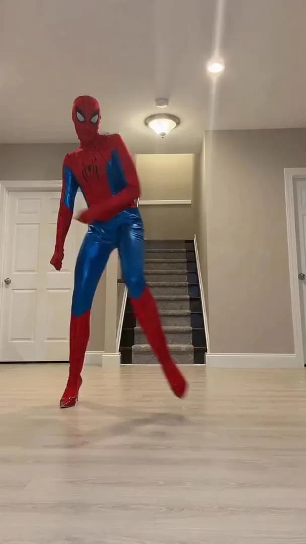 Spider woman flexibility