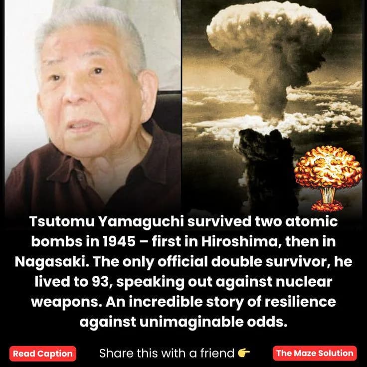 Tsutomu Yamaguchi the man who survived two atomic bombs