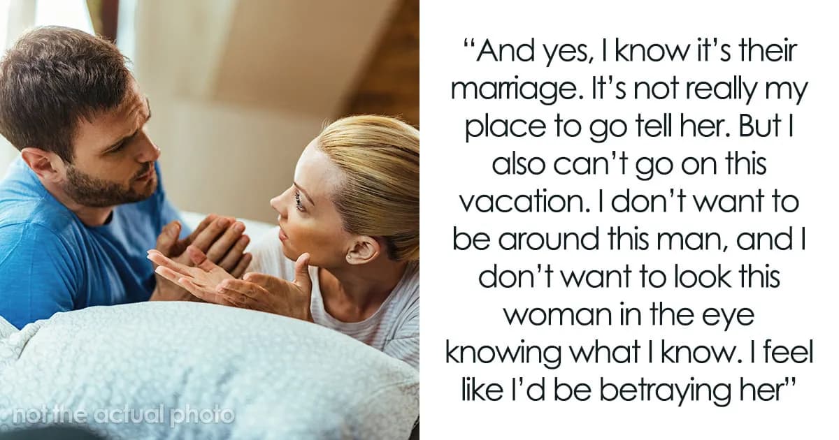 Guy’s Affair Gets Exposed Before A Group Vacation, He Somehow Takes Two More Cheaters Down With Him