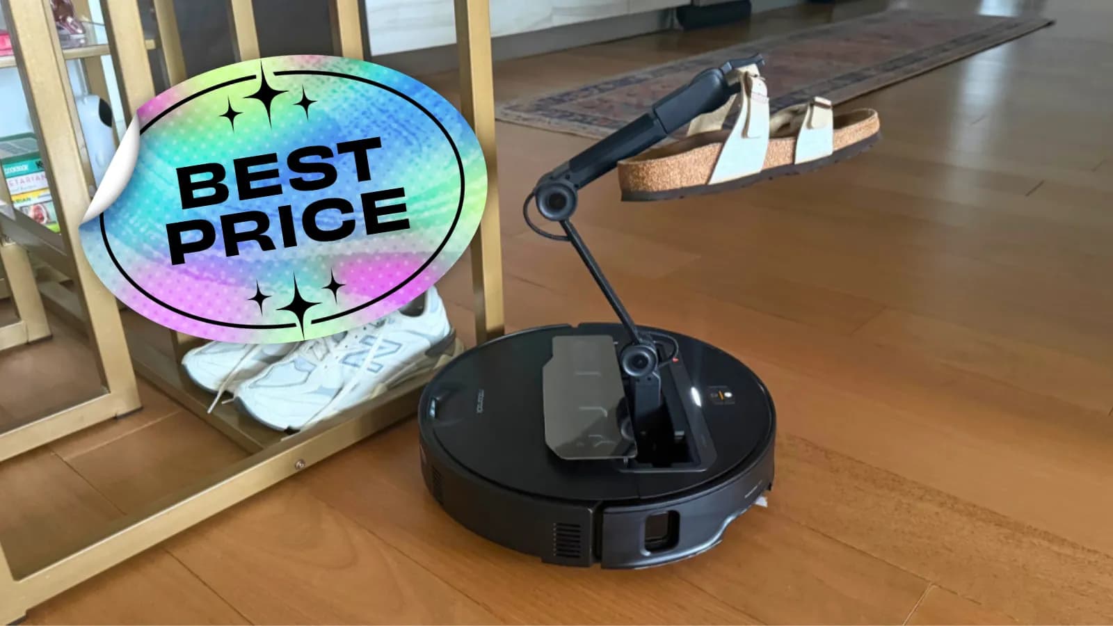 Best price: The grabby arm Roborock Saros Z70 robot vacuum mop combo is $1,600 off