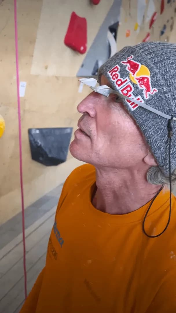 Stefan Glowacz explains why climbers wear Belay Glasses