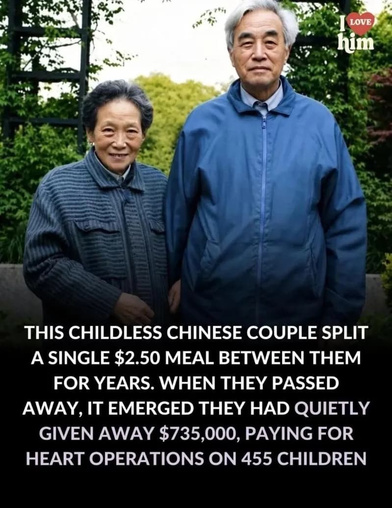 A simple couple with an extraordinary legacy.