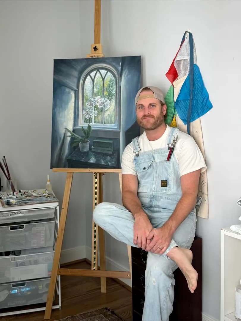 Started making art at 40. One year later.