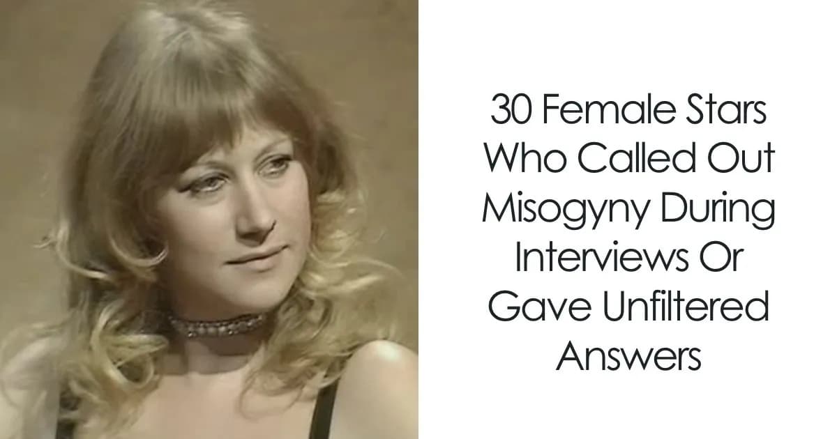 No Filter: Female Celebrities Who Didnāt Hold Back In Interviews