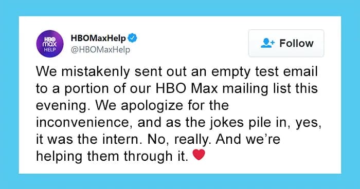 People Share Their Biggest Work Fails To Console An HBO Intern