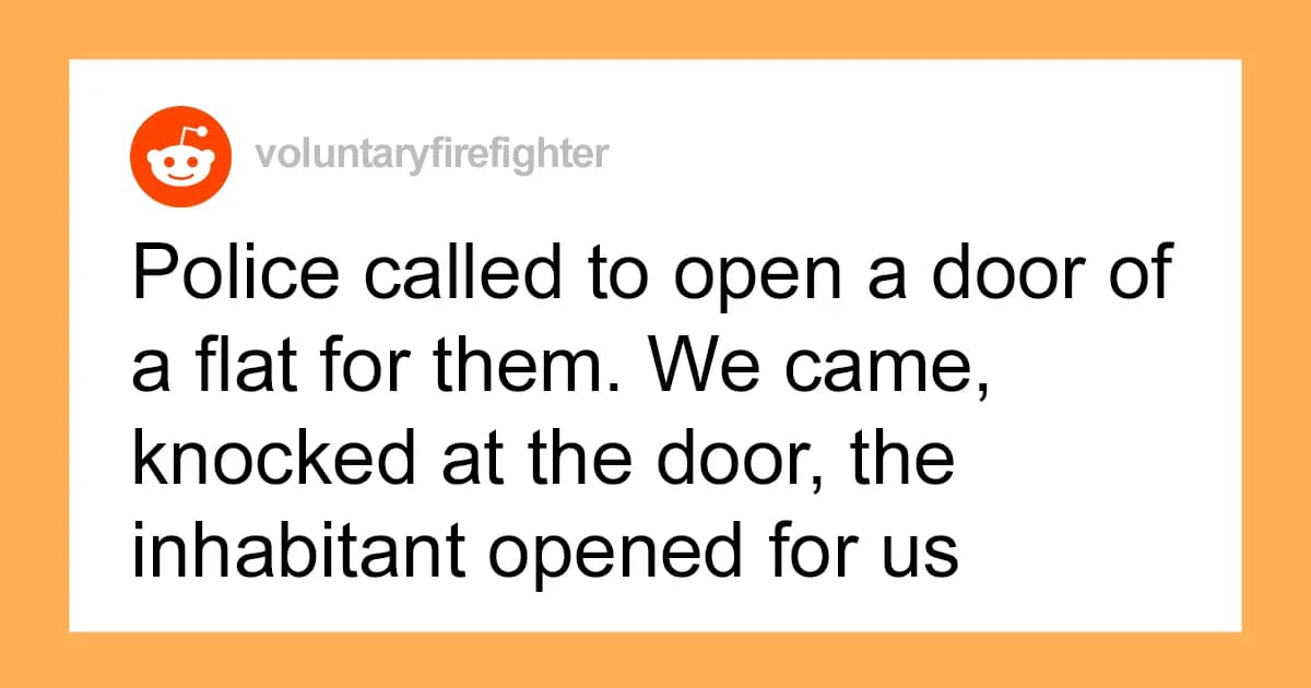 Absurd Emergencies: 30 Firefighters Discuss Foolish Incidents