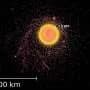 Giant impact could have formed an intact moon within five hours, simulations suggest