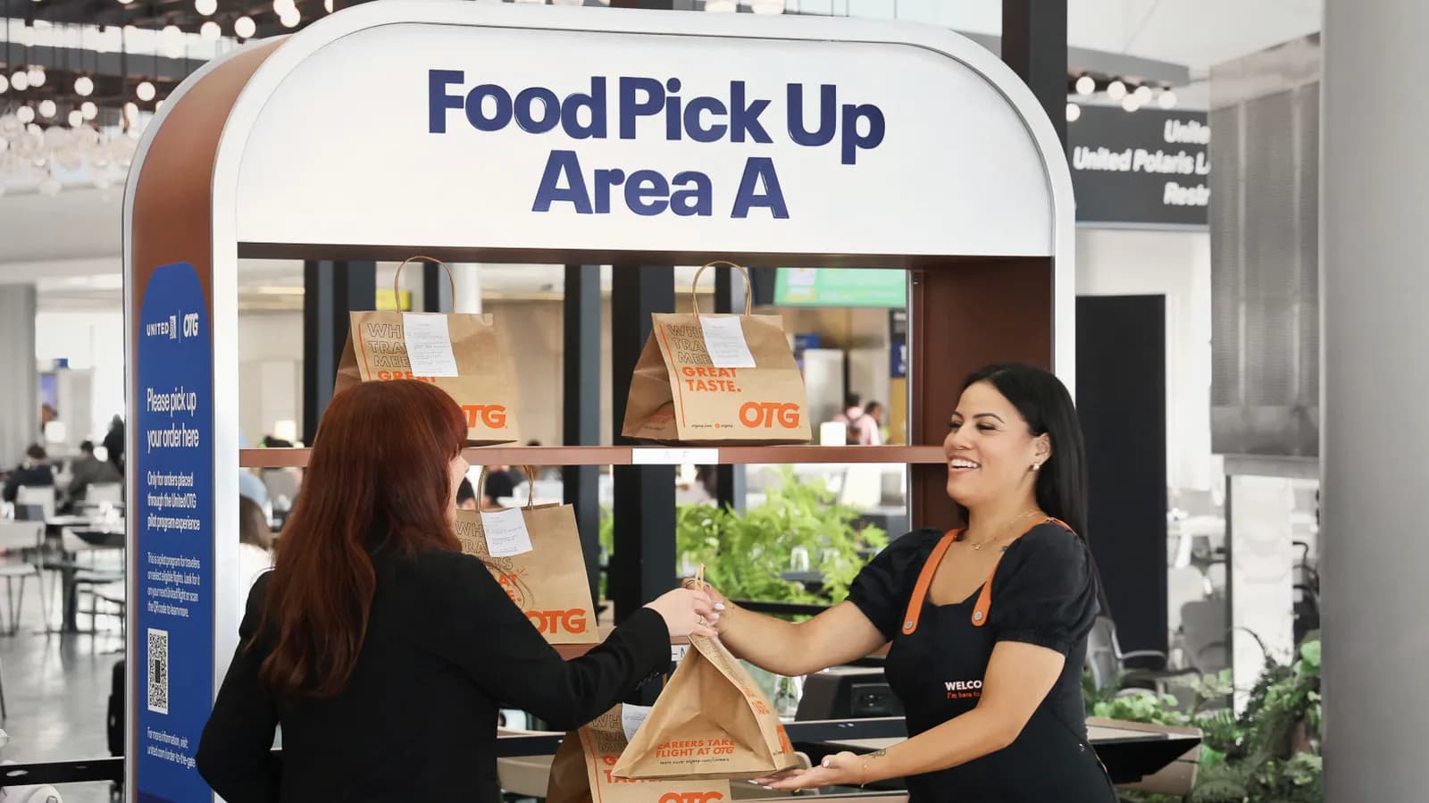 United Airlines will deliver food and other essentials to your gate - Engadget