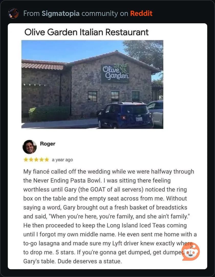 Be like Gary