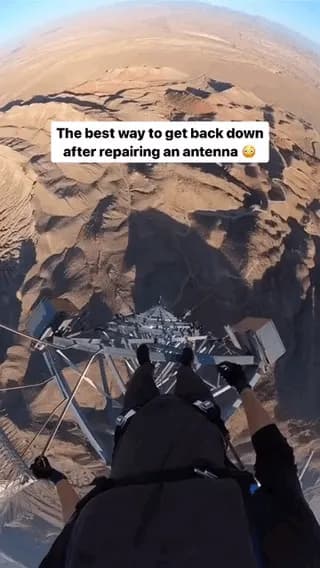 How to get off after repairing an Antenna
