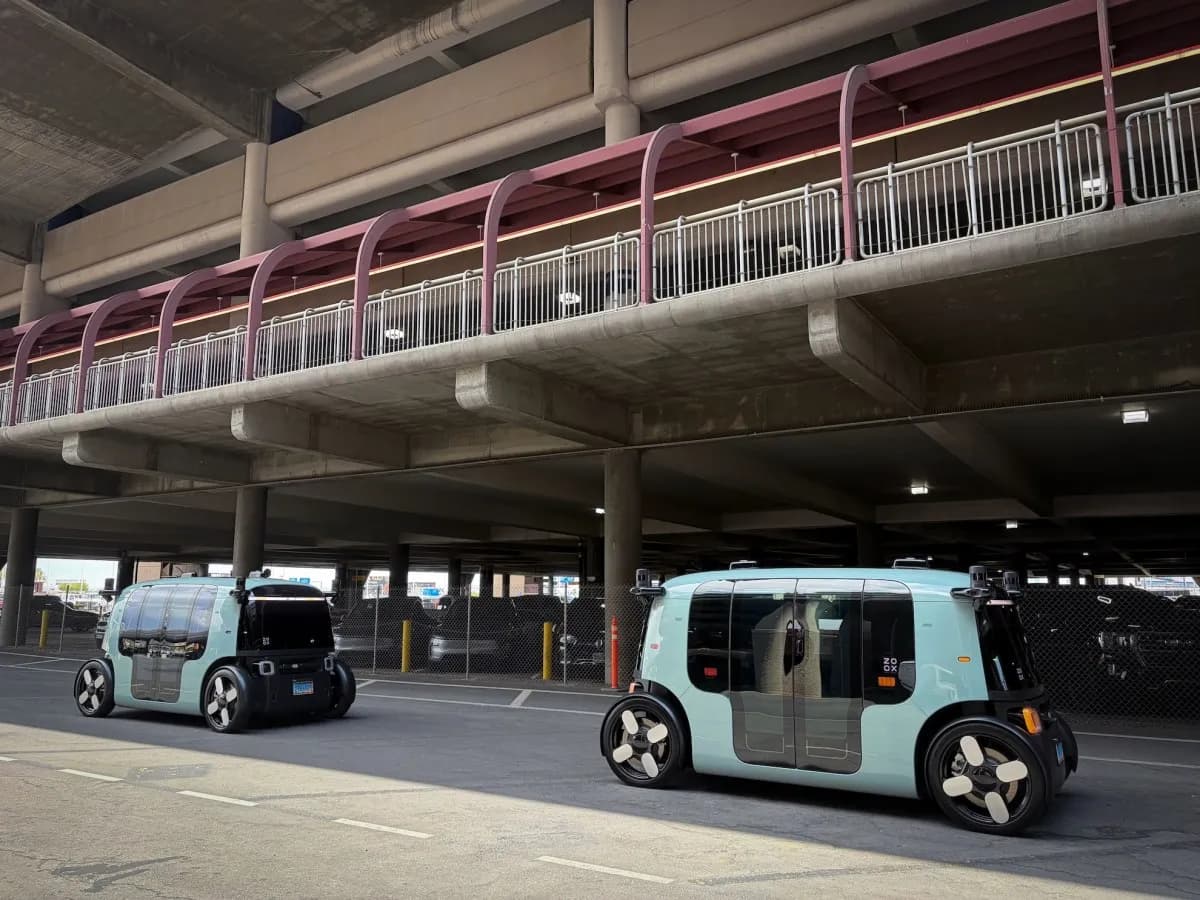 Amazon's Zoox expands its robotaxi service to Las Vegas airport | TechCrunch