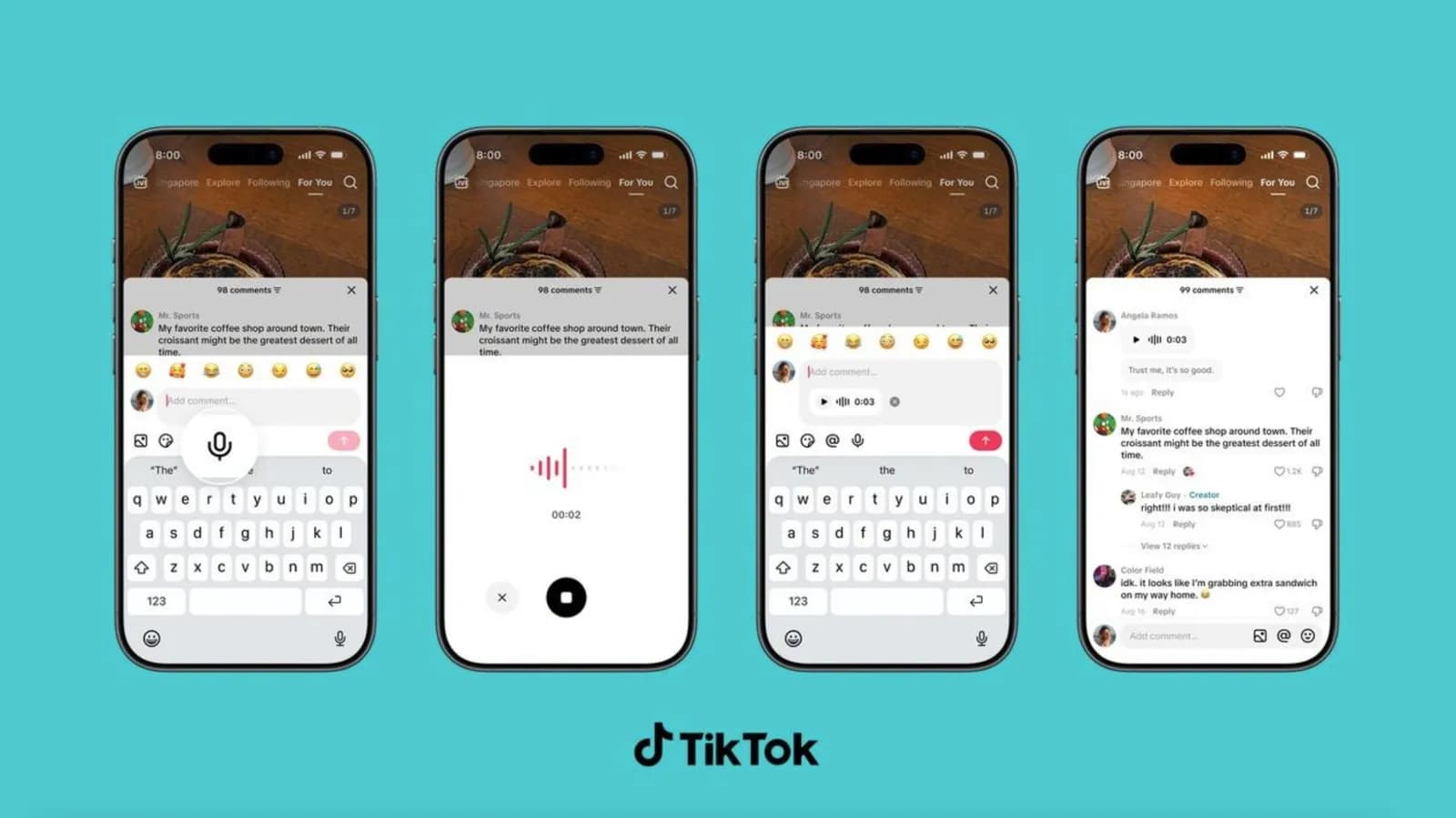 TikTok introduces voice comments and simplified polls - Engadget