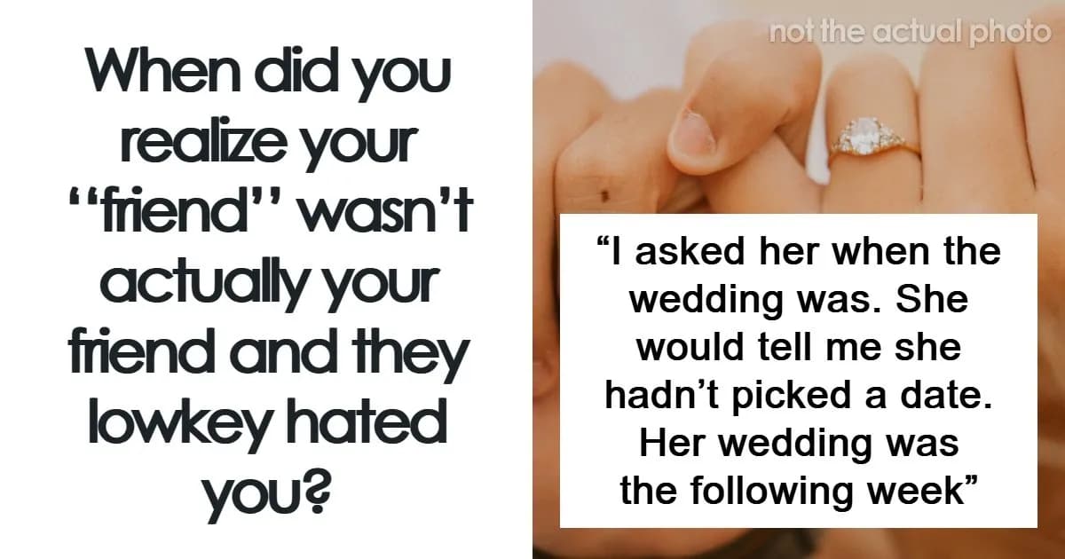 41 Moments In Which It Suddenly Occurred That People’s Friends Actually Hated Them