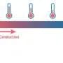 Rapid simulation of heat propagation through multiple rods
