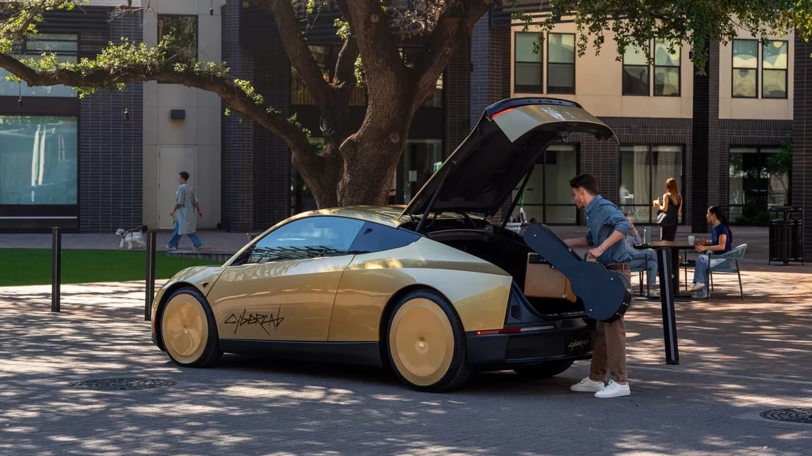 Tesla starts offering Cybercab robotaxi rides - Engadget
