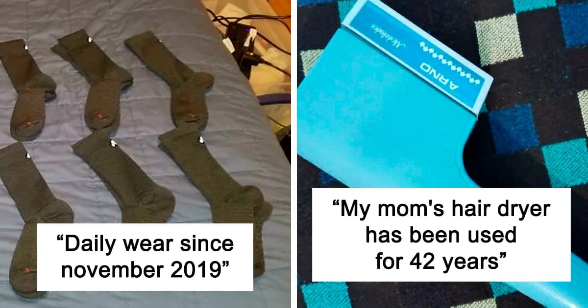 Buy It For Life: 38 Times People Bought Things That Stood The Test Of Time And Served Them For Years (New Pics)