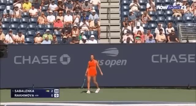 Aryna Sabalenka had to pause her match at the U.S. Open due to someone smoking weed: “Someone is smoking weed. Do you mind? Because it’s so strong.”