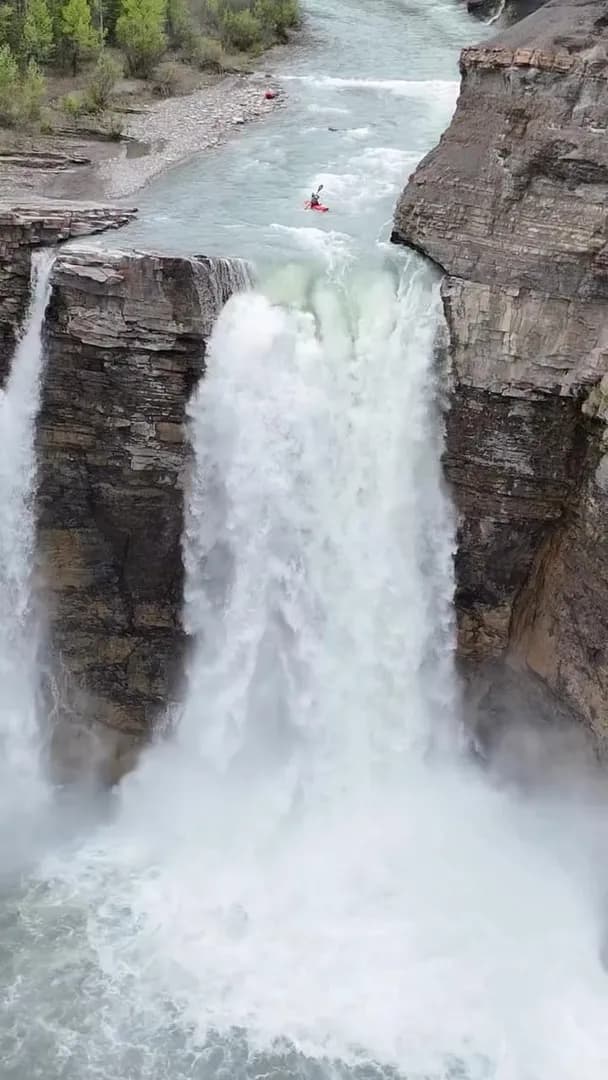 Ram Falls. Joining the big dogs in the 100ft club.