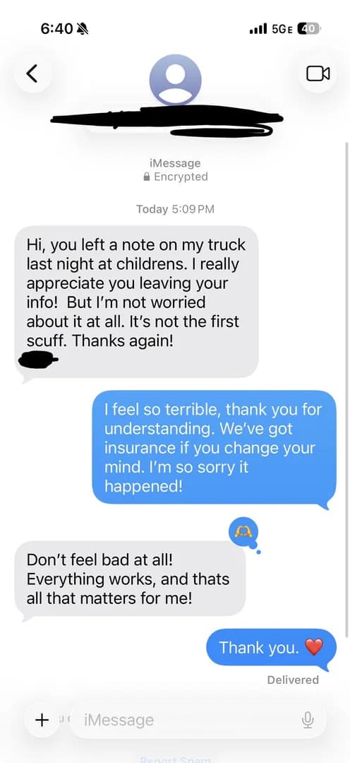 I still feel terrible, but it made me smile.