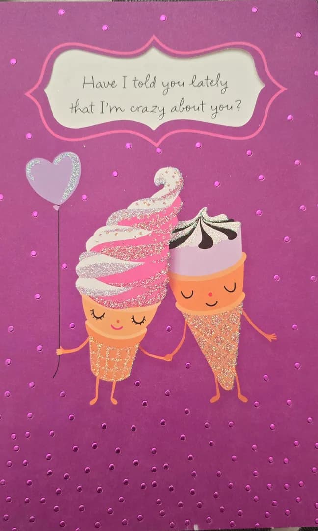 [OC] wife's birthday card to me when we were dating