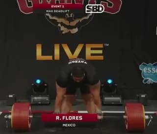 Mexican strongman Raul Flores has shattered the deadlift world record with an insane 511kg (1,126.6 lbs) lift!