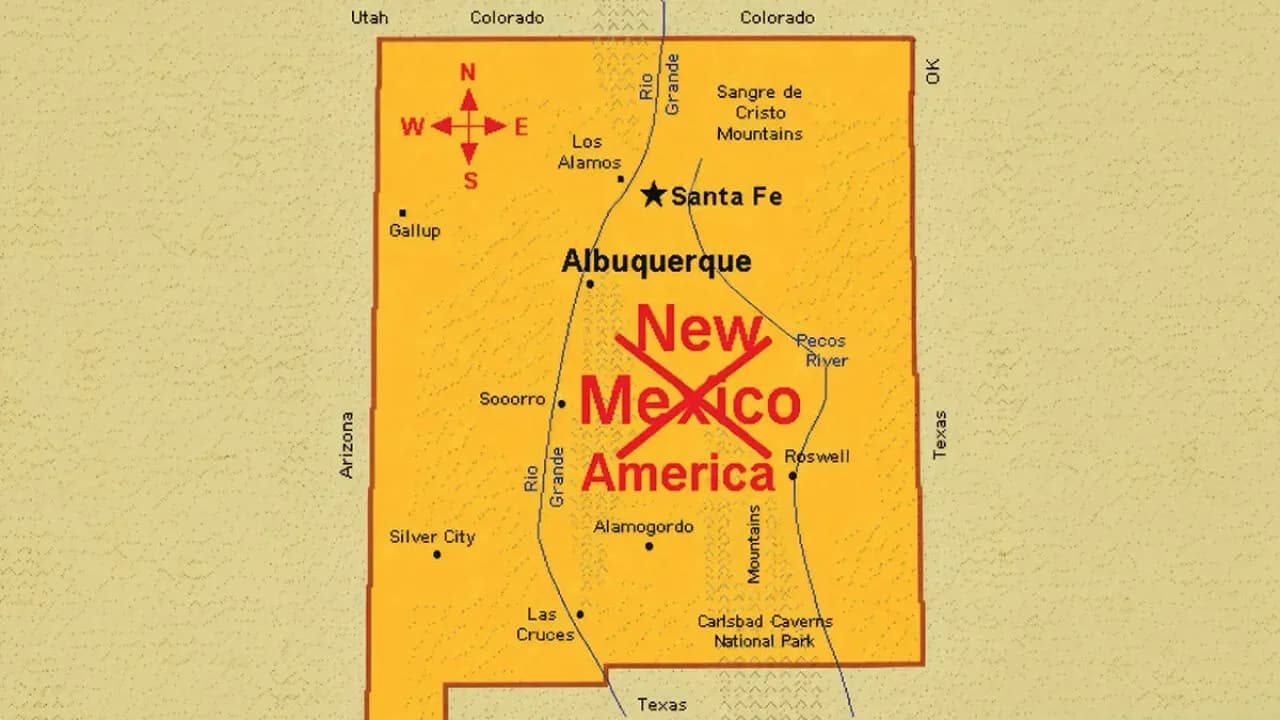 New Mexico Governor Responds After Trump Sets Sight On State For Next Name Change