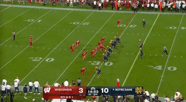 The greatest punt in the history of American football